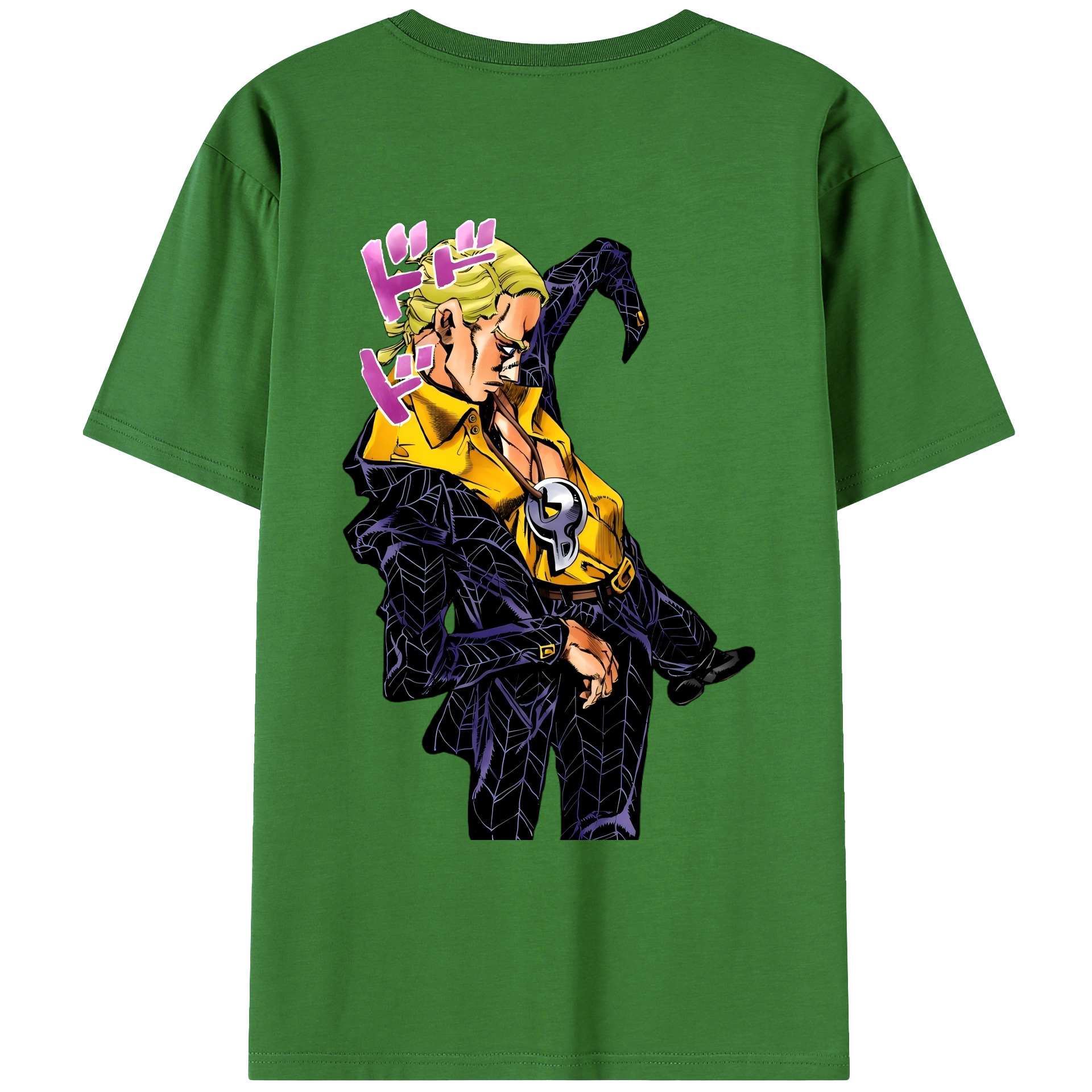 （画像用） ジョジョの奇妙な冒険 プロシュート JoJo's Bizarre Adventure Prosciutto レディース半袖Tシャツ(バックプリント)